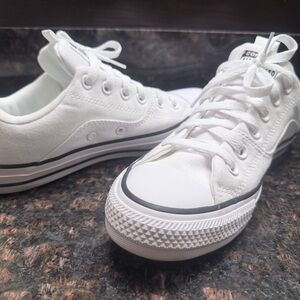 Converse Classic White Lace-Up Sneakers